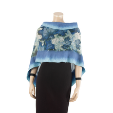 Load image into Gallery viewer, Linked leaves scarf #168-50