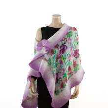 Charger l'image dans la galerie, Vibrant orchid shawl #228-9