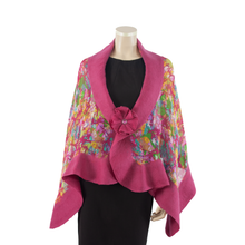 Charger l'image dans la galerie, Vibrant magenta shawl #228-23
