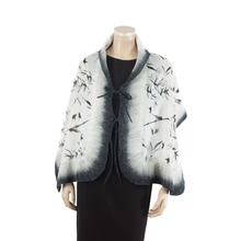 Load image into Gallery viewer, Linked  swallows scarf #168-48
