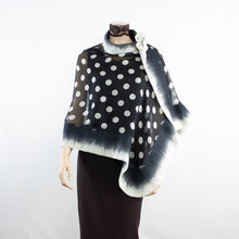 Charger l'image dans la galerie, Vibrant polka dot shawl #228-46
